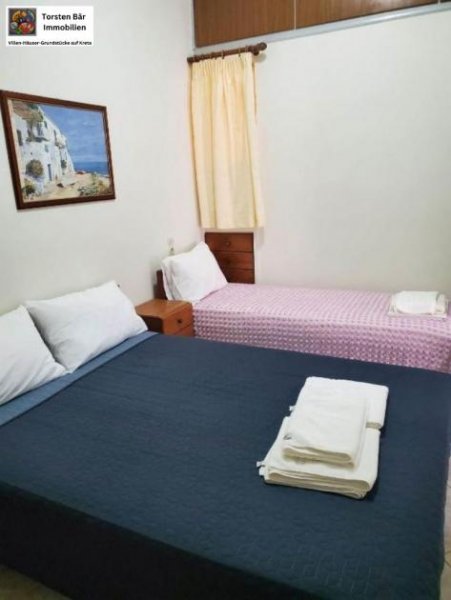 Chrisostomos Kreta, Chrisostomos Hotel dirket am Meer Gewerbe kaufen